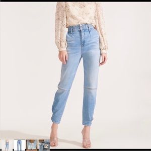 Veronica Beard Monika High Waist Tapered Jean size 25 NWOT